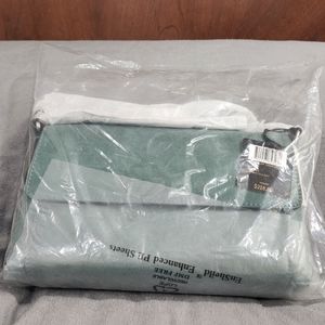 NWT FRYE REED FLAP CROSSBODY SKY COLOR